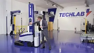 Самоходный робот паллетообмотчик Robopac S7