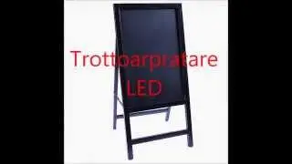 Trottoarpratare LED