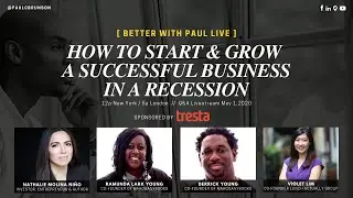 How to Start & Grow a Successful Business in a Recession