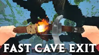 Hytale - How to exit a cave quickly?