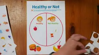 Healthy Or Not Activity For Kids | FUNDA Greatness Book