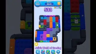 COLOR BLOCK JAM LEVEL 533 #colorblocks #colormatching #colorsorting #gaming #gameplay