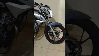 HONDA TITAN 160 2023 CINZA MET&Aacute;LICO MONTADA #shorts