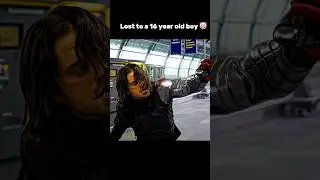 Spiderman defeated Bucky
