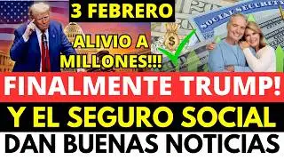 FINALMENTE TRUMP Y EL SEGURO SOCIAL DAN BUENAS NOTICIAS!