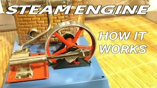 How A Steam Engine Works In Practice | How To Adjust The Wheel Speed