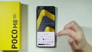 POCO M8 5G: Как настроить экран блокировки