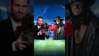 Ballon D'or Winners (Ronaldo, Messi, Neymar) VS The Rock & John Cena & Undertaker 🐐💪Legends VS WWE😈🥵