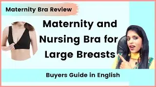 Post Pregnancy Sleep Bra | Sleep Nursing Bra for Large Breasts | Sunzel Sleep Bra Review