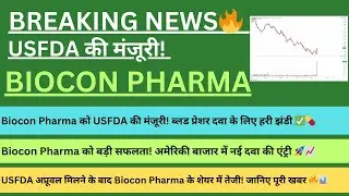 BIOCON share latest news today | BIOCON Share news Update | BIOCON stock latest news