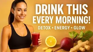 Drink This Every Morning! Beetroot & Carrot Detox for Glowing Skin and Energy 