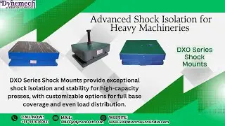DXO Series Shock Isolation Mounts: Latest Technology for Vibration Dampening Mounts.