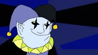 Jevil runs over ralsei (ch1 leak)