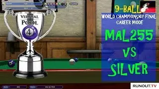 Virtual Pool 4 Career Mode World Championship Final Mal255 v Silver
