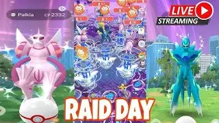 Pokemon go | Raid invite | SHINY PALKIA AND DIALGA RAID| unlimited raid invite| join now