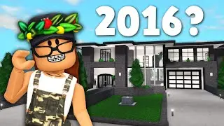 Building A 2016 Style House In Bloxburg..