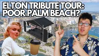ELTON TRIBUTE TOUR: POOR PALM BEACH, MARILYN MONROE AND AN OPEN AIR GIG - VLOG (Harry Michael)
