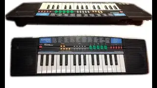 CASIO SA-21 (sound and styles demonstration) HiQ sound