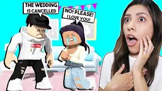 MY BOYFRIEND FOUND OUT I WAS PREGNANT SO HE CANCELLED OUR WEDDING! (Roblox Bloxburg Roleplay)