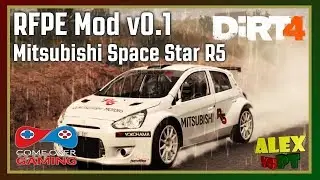 Dirt 4 - RFPE Mod v0.1 - Mitsubishi Space Star R5 (with fails)