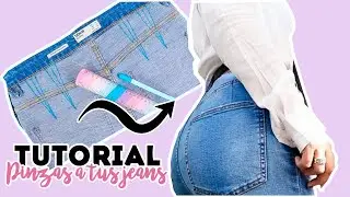 Pinzas para Jeans Tutorial ♡