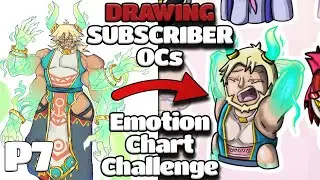 Drawing Subscriber's OC's As Different Emotions! (with @DempseyJ)