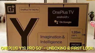 OnePlus TV Y1S Pro 50&rdquo; #unboxing #oneplus #oneplustv #tvinstallation - Buying Links in Description