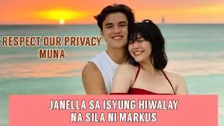 JANELLA NAGSALITA NA TUNGKOL SA ISYUNG HIWALAY NA SILA NI MARKUS PETERSON