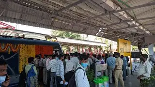 Inaugural Run Of Thane Diva 5th & 6th Line Additional Suburban Service By PM Narendra Modi !!!