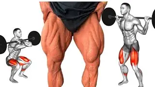 Top 8 Effective Leg Exercise To Get Bigger Thigh 💯 #legworkout #thighworkout