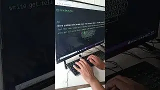 monkey type 50 WPM typing speed #shorts #typing