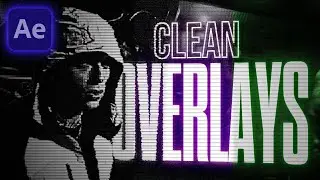 CLEAN Overlays you NEED to Try... | After Effects Tutorial