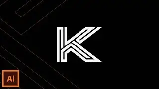 How to Create a Modern Letter Logo! (Illustrator CC)
