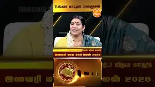 ரிஷபம் ஜனவரி மாத ராசிபலன்கள் 2026 | Rishabam January Month Rasi Palan  | Astrologer Vidhya Karthik