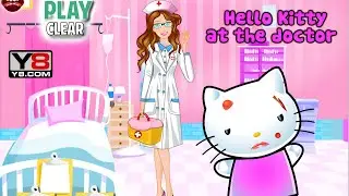 Обзор прохождения игры Hello Kitty at the Doctor #игры #прохождениеигры #мультфильм #геймплей