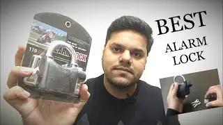 Alarm Lock Unboxing Hindi I Anti Theft Alarm Lock Review & Unboxing I Siren Alarm Lock Door Padlock