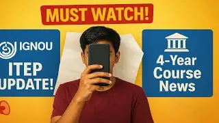 IGNOU Confirmation Mail & CUJ Document Submission Notice &ndash; Must Watch!