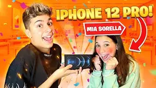 REGALO UN IPHONE 12 PRO A MIA SORELLA per NATALE! *SCHERZO ASSURDO* 😍