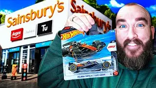 HUNTING FOR RARE HOT WHEELS🔥NEW STOCK IN SAINSBURYS!!!