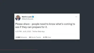 ANOTHER increase in UK energy bills: Martin Lewis reacts