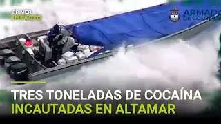 Fren&eacute;tica persecuci&oacute;n en altamar termina con $100 millones en drogas incautadas