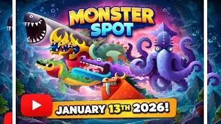 All Monster LOCATION January 13th 2026 - Creatures of the Deep: Fishing #monsterhunter #monsterspot 