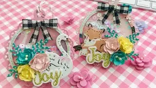 Shaker Tags ft. Scrap Diva Designs  Shaker Gift Tags | Maggie Holmes Embellishments