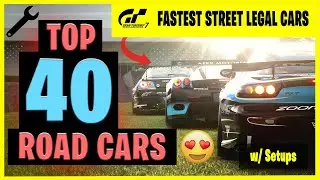 40 самых быстрых уличных машин в GT7! 40 настроек! (Обновление 1.29)