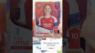 Women's Football Super League Stickers Pack Opening by Panini 2024 #wsl #footballstickers #panini