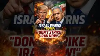 Israel Reportedly Urges Trump to Delay Iran Strike Over Fear of Retaliation