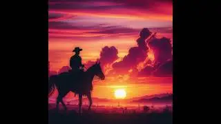 Animated cowboy-ride#believe in the journey