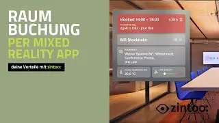 zintoo: | Raumbuchung und Beleganzeige per Mixed Reality-App