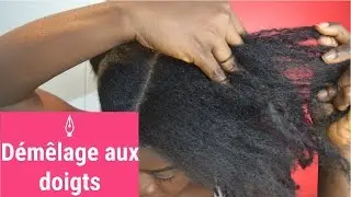 HAIR TIPS | Démêler ses cheveux aux doigts | CHEVEUX CREPUS