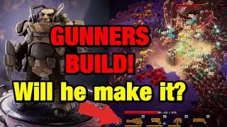 Deep Rock Galactic Survivor GUNNER Gameplay BUILD and TIPS!